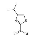 4-异丙基噻唑-2-羰酰氯结构式