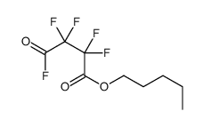 pentyl 2,2,3,3,4-pentafluoro-4-oxobutanoate Structure