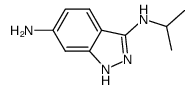 N3-isopropyl-1H-indazole-3,6-diamine Structure