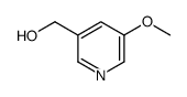 (5-Methoxy-3-pyridinyl)methanol Structure