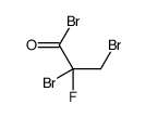 2,3-dibromo-2-fluoropropanoyl bromide结构式