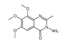 4(3H)-Quinazolinone,3-amino-6,7,8-trimethoxy-2-methyl- picture