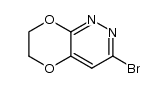 3-bromo-6,7-dihydro-[1,4]dioxino[2,3-c]pyridazine结构式