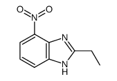 1H-Benzimidazole,2-ethyl-4-nitro-(9CI)结构式