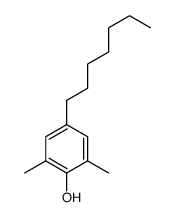 4-heptyl-2,6-dimethylphenol Structure