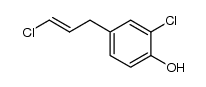 2-chloro-4-(3-chloroallyl)phenol Structure