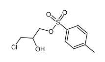 (R,S)-2-hydroxy-3-chloropropyl p-toluenesulfonate Structure