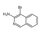 4-BROMO-ISOQUINOLIN-3-YLAMINE Structure