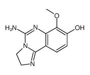 5-amino-7-methoxy-2,3-dihydroimidazo[1,2-c]quinazolin-8-ol结构式