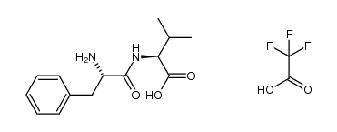 L-Phe-L-Val-OH trifluoroacetate结构式