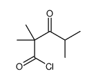 2,2,4-TRIMETHYL-3-OXOVALERYL CHLORIDE结构式