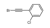 1-(bromoethynyl)-2-chlorobenzene Structure