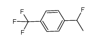 1-(1-fluoroethyl)-4-(trifluoromethyl)benzene结构式