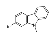 2-bromo-9-methyl-9H-carbazole Structure