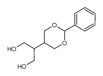 2-phenyl-5-(2-hydroxy-1-hydroxymethylethyl)-1,3-dioxane Structure