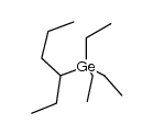 1-ethylbutyltriethylgermane Structure