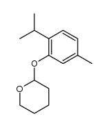 thymol 2-tetrahydropyranyl ether Structure