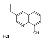 3-ethylquinolin-8-ol,hydrochloride结构式