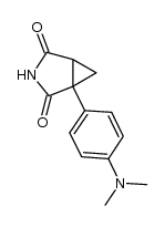 1-[4-(dimethylamino)phenyl]-3-azabicyclo[3.1.0]hexane-2,4-dione Structure