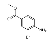 Methyl 4-amino-5-bromo-2-methylbenzoate structure