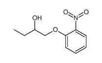 1-(o-nitrophenoxy)butan-2-ol结构式