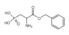 benzyl DL-2-amino-3-phosphonopropanoate结构式