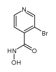 3-bromo-N-hydroxyisonicotinamide Structure