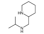 N-(哌啶-2-甲基)丙烷-2-胺结构式