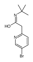 2-(5-Bromopyridin-2-yl)-N-(tert-butyl)acetamide picture