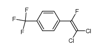 1-(2,2-dichloro-1-fluorovinyl)-4-(trifluoromethyl)benzene Structure