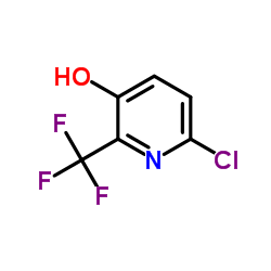 6-Chloro-2-(trifluoromethyl)-3-pyridinol Structure