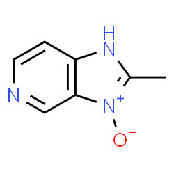 1H-Imidazo[4,5-c]pyridine,2-methyl-,3-oxide(9CI) Structure