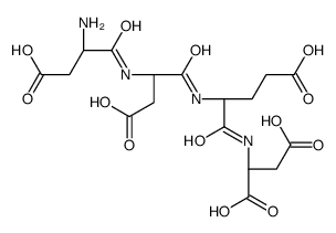 aspartyl-aspartyl-glutamyl-aspartic acid structure
