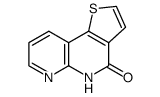 5H-thieno[3,2-c][1,8]naphthyridin-4-one结构式