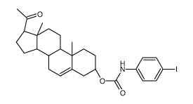 N-(4-iodophenyl)pregnenolone 3-carbamate picture
