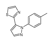 2-(1-P-TOLYL-1H-PYRAZOL-5-YL)THIAZOLE图片