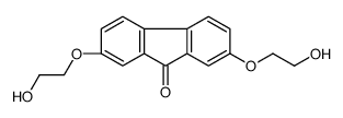 2,7-bis(2-hydroxyethoxy)fluoren-9-one结构式
