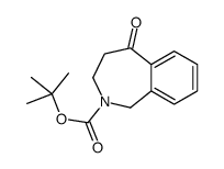 tert-butyl 5-oxo-4,5-dihydro-1H-benzo[c]azepine-2(3H)-carboxylate Structure