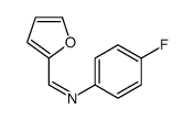 N-(4-fluorophenyl)-1-(furan-2-yl)methanimine结构式