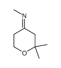 N,2,2-trimethyltetrahydro-4H-pyran-4-imine Structure