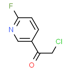 Ethanone, 2-chloro-1-(6-fluoro-3-pyridinyl)- (9CI)结构式