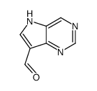 5H-pyrrolo[3,2-d]pyrimidine-7-carbaldehyde Structure