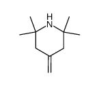 2,2,6,6-tetramethyl-4-methylenepiperidine结构式