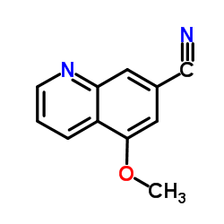 5-Methoxyquinoline-7-Carbonitrile Structure
