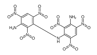 N-(3-Amino-2,4,6-trinitrophenyl)-2,4,6-trinitro-1,3-benzenediamine structure