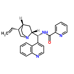 N-[(9R)-Cinchonan-9-yl]-2-pyridinecarboxamide Structure