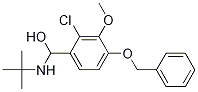 (4-(benzyloxy)-2-chloro-3-Methoxyphenyl)(tert-butylaMino)Methanol Structure