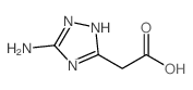 2-(5-Amino-1H-1,2,4-triazol-3-yl)acetic acid Structure