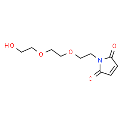 Mal-PEG3-alcohol Structure