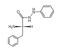 2-Amino-3-phenyl-propionic acid N'-phenyl-hydrazide Structure